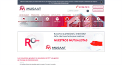 Desktop Screenshot of musaat.es
