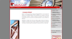 Desktop Screenshot of fundacionmusaat.musaat.es